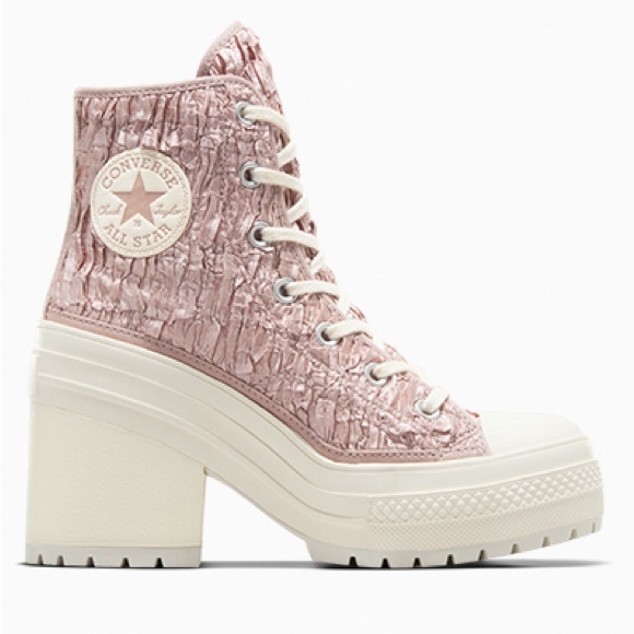 NIB! Chuck 70 De Luxe Satin Heel in
Chaotic Neutral / Egret Women’s US Size 7.5 - Picture 5 of 16